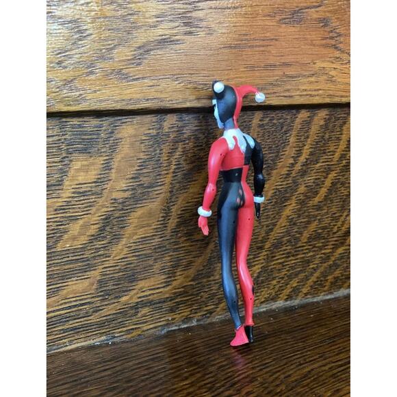NWOT Red & Black Harley Quinn Action Figure Doll DC Super Hero Stocking Stuffers - Picture 6 of 8